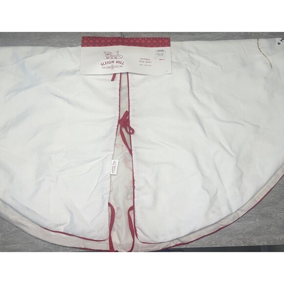 Sleigh Hill 12 Dogs of Christmas New  Tree Skirt 54 Lab Terrier Dachshund Poodle - Picture 3 of 5